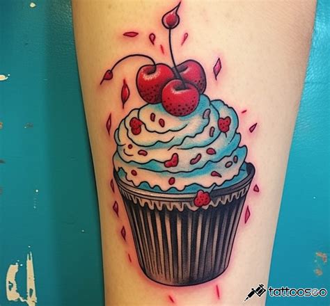 cupcake tattoo meaning.